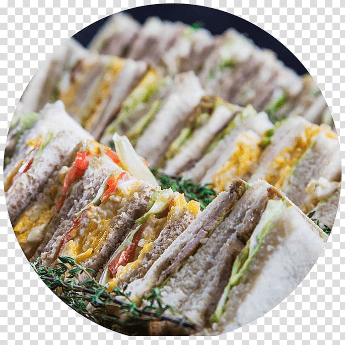 Finger food Side dish Platter, sandwiches transparent background PNG clipart