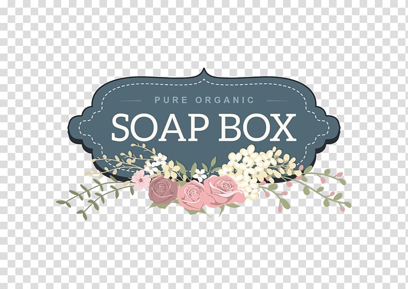 pure organic soap box, Logo Label Text Illustration, Fresh wedding theme logo transparent background PNG clipart