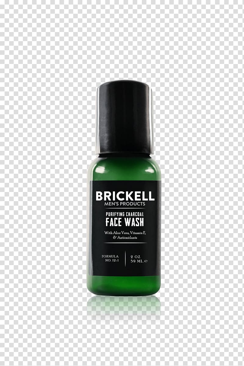 Cleanser Brickell Charcoal Skin care, facewash transparent background PNG clipart