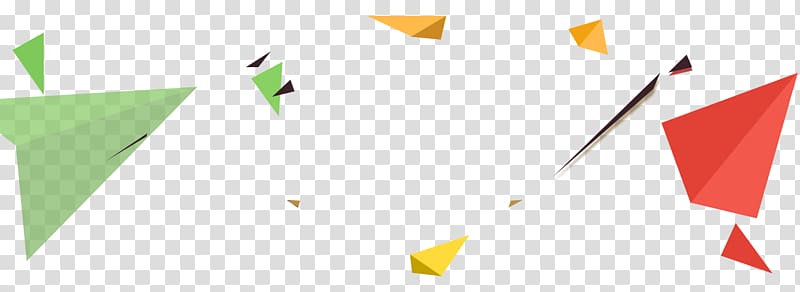 multicolored triangle illustration, Shape Plane Triangle, Floating irregular shapes transparent background PNG clipart