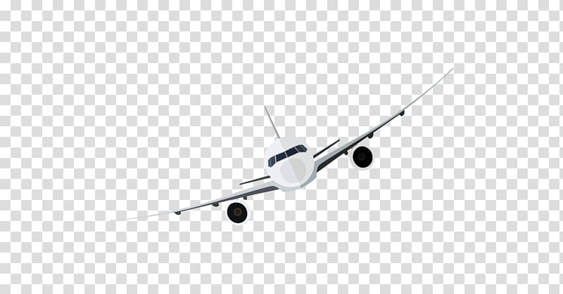 Aircraft Air travel Airbus Flight Airliner, aircraft transparent background PNG clipart