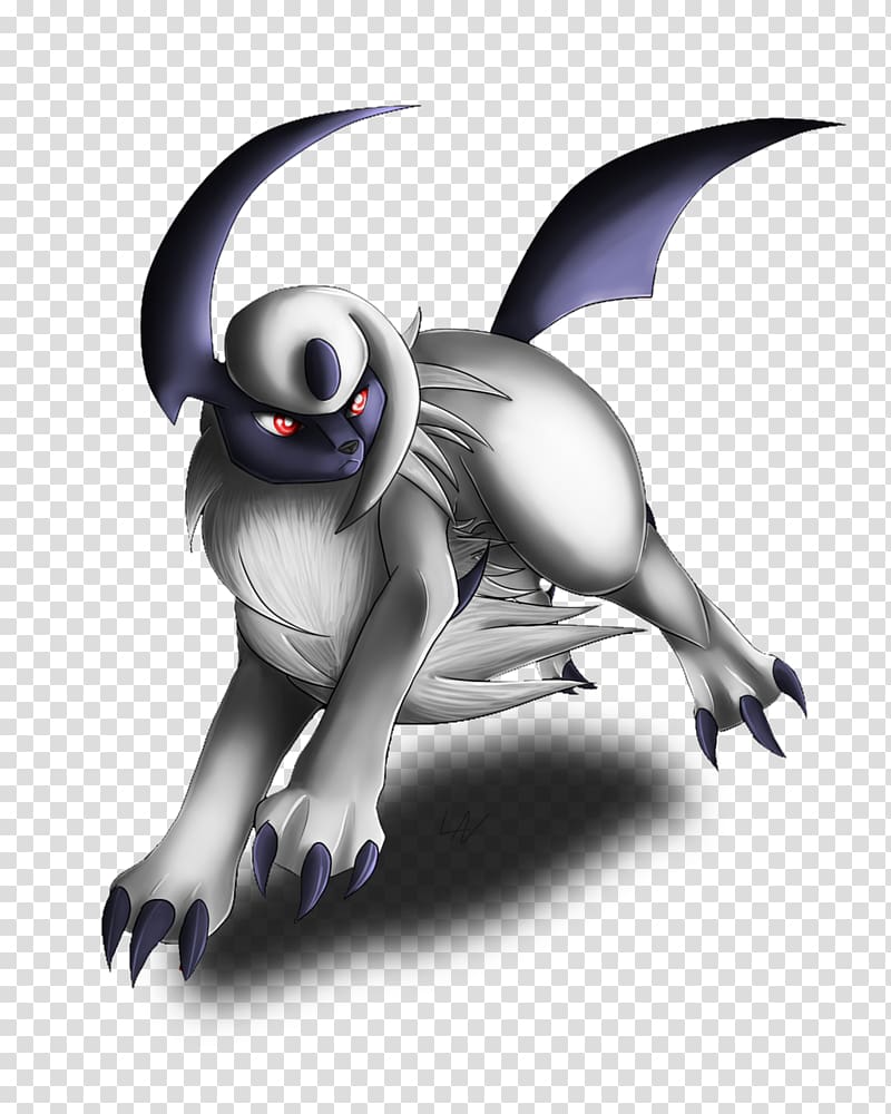 Absol Pokémon Fan art , tracer transparent background PNG clipart