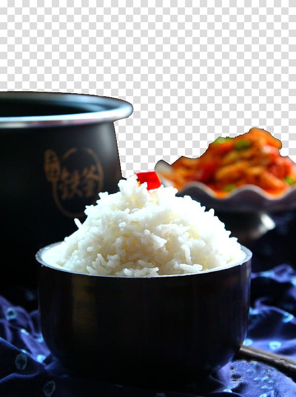 Cooked rice White rice Jasmine rice Basmati Tableware, cooked rice transparent background PNG clipart