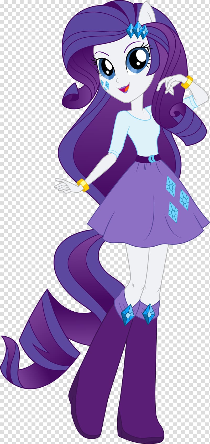 Rarity Rainbow Dash Twilight Sparkle Pony Princess Luna, Rarity Equestria Girls Polyvore transparent background PNG clipart