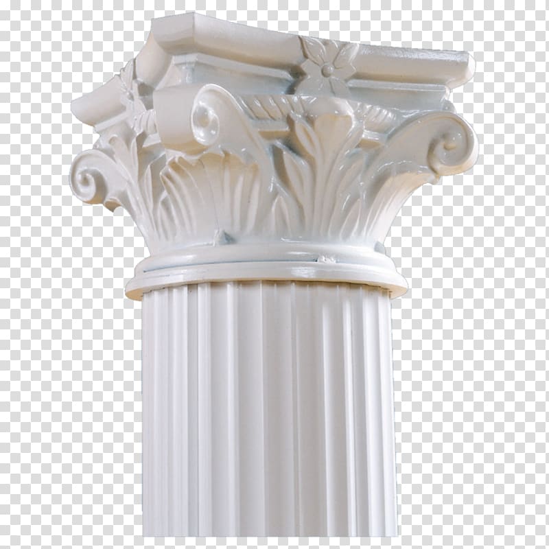 Column Capital Corinthian order Ancient Roman architecture Fluting, column transparent background PNG clipart