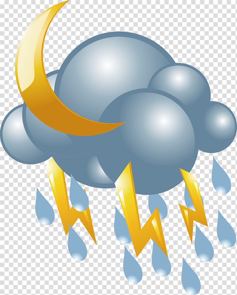 Lightning Rain Cloud Icon, Lightning lightning Icon transparent background PNG clipart