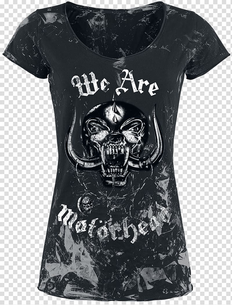 T-shirt EMP Merchandising Motörhead, T-shirt transparent background PNG clipart