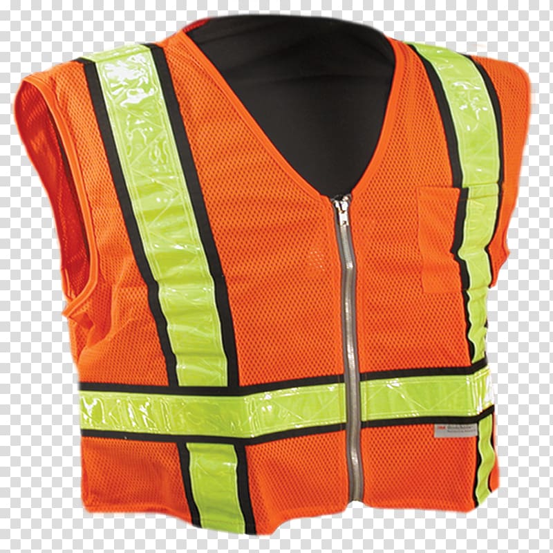 Gilets High-visibility clothing International Safety Equipment Association Chainsaw safety clothing, vest line transparent background PNG clipart