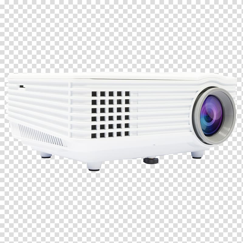 LCD projector Salora 40BHD Beamer Multimedia Projectors Lumen, Projector transparent background PNG clipart