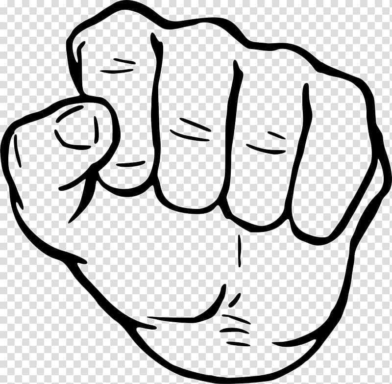 Raised fist , hand fist transparent background PNG clipart