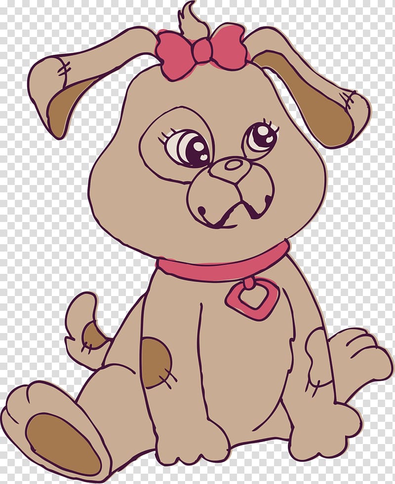 Puppy Cartoon , Puppy transparent background PNG clipart