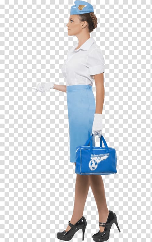 Costume party Pan American World Airways Flight attendant Blouse, stewardess transparent background PNG clipart