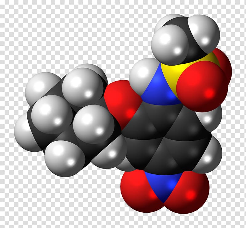 para-Nitrophenylphosphate Space-filling model 4-Nitrophenol Molecule Phosphatase, molecule transparent background PNG clipart