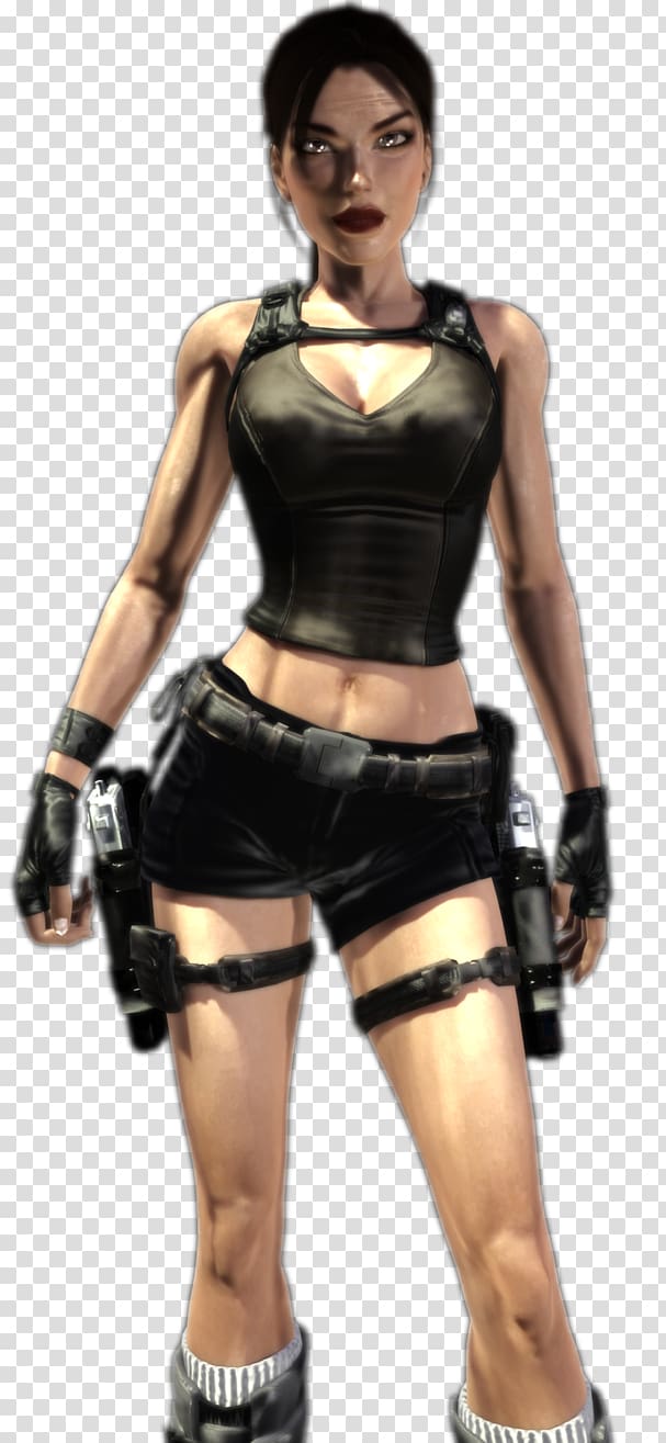 Lara Croft transparent background PNG clipart