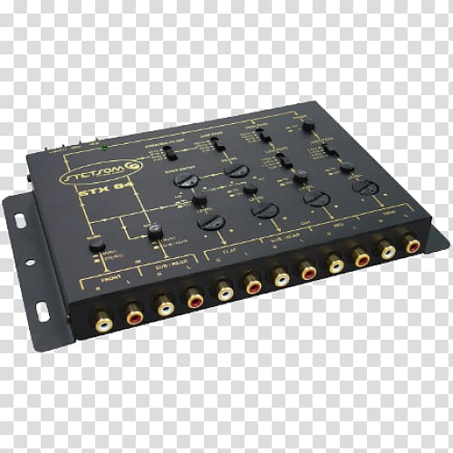 Audio crossover Electronics Car Sound Microcontroller, car transparent background PNG clipart