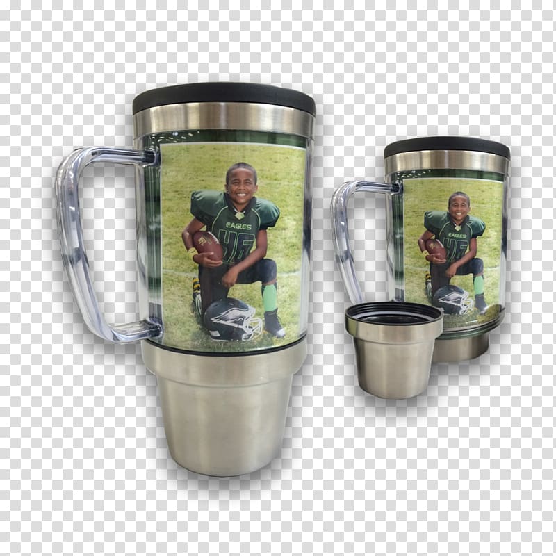 Coffee cup Plastic Metal Mug, Travel Mug transparent background PNG clipart