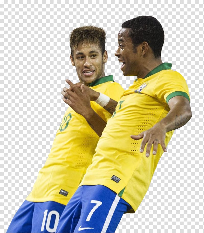 Robinho Neymar Brazil national football team Brazil national under-23 football team, neymar transparent background PNG clipart