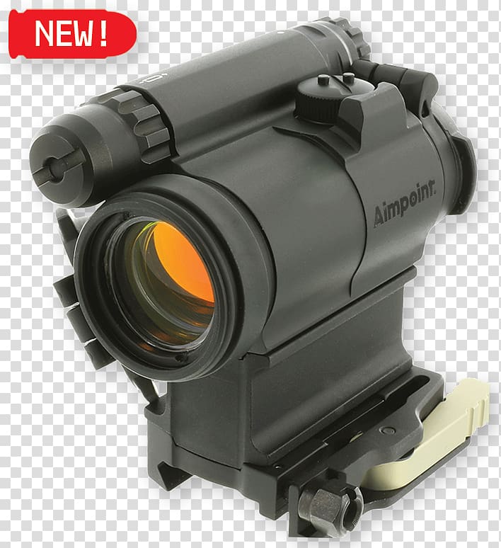 Aimpoint AB Red dot sight Aimpoint CompM4 Reflector sight, Sights transparent background PNG clipart