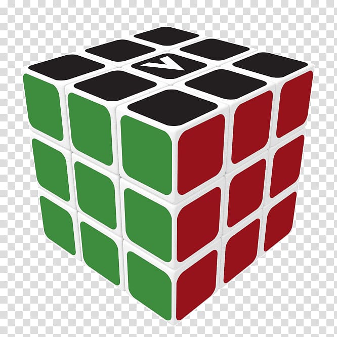 Rubik\'s Cube V-Cube 7 Business Toy, flat material transparent background PNG clipart