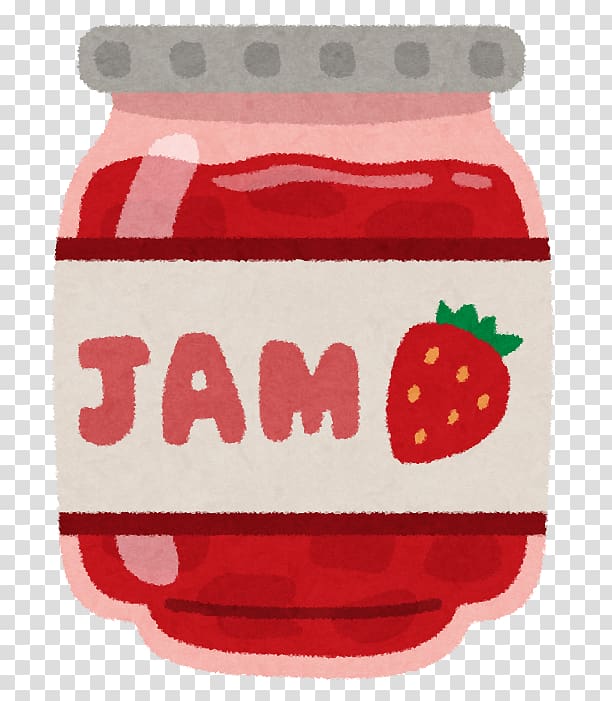 Marmalade Jam Strawberry 梅の花本舗 Cheesecake, strawberry jam transparent background PNG clipart