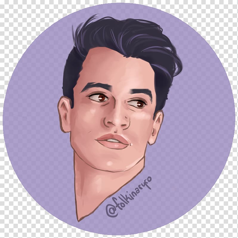 Brendon Urie Drawing Painting Digital art Panic! at the Disco, painting transparent background PNG clipart