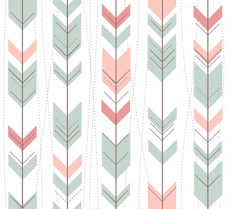 Arrow Fletching Textile Pattern, geometric pattern transparent background PNG clipart