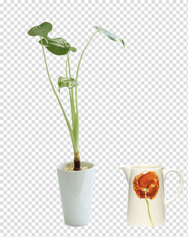Vase Flowerpot, Creative pull balcony bonsai Free transparent background PNG clipart