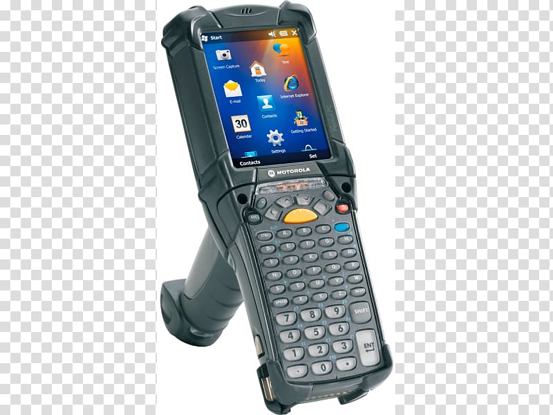 Mobile computing Handheld Devices Computer scanner Zebra Technologies, mobile terminal transparent background PNG clipart