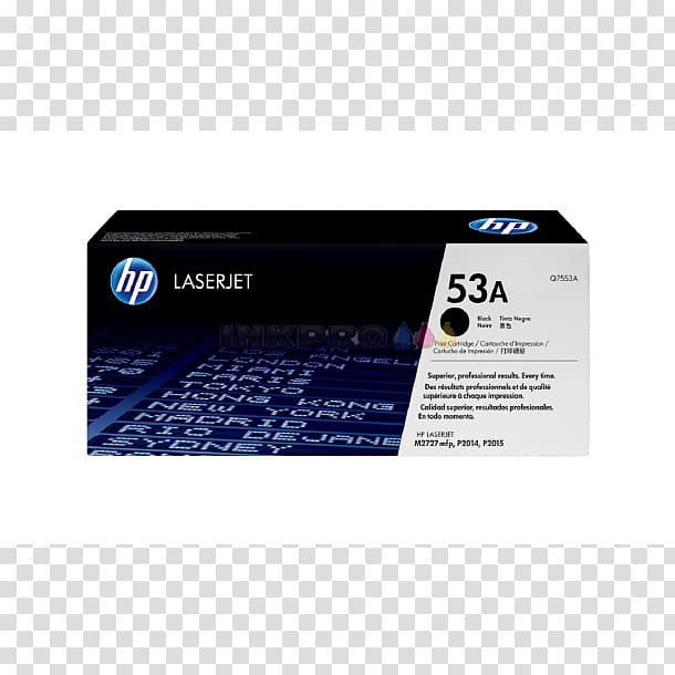 Hewlett-Packard HP Q2612A Black Toner Cartridge HP LaserJet, hewlett-packard transparent background PNG clipart