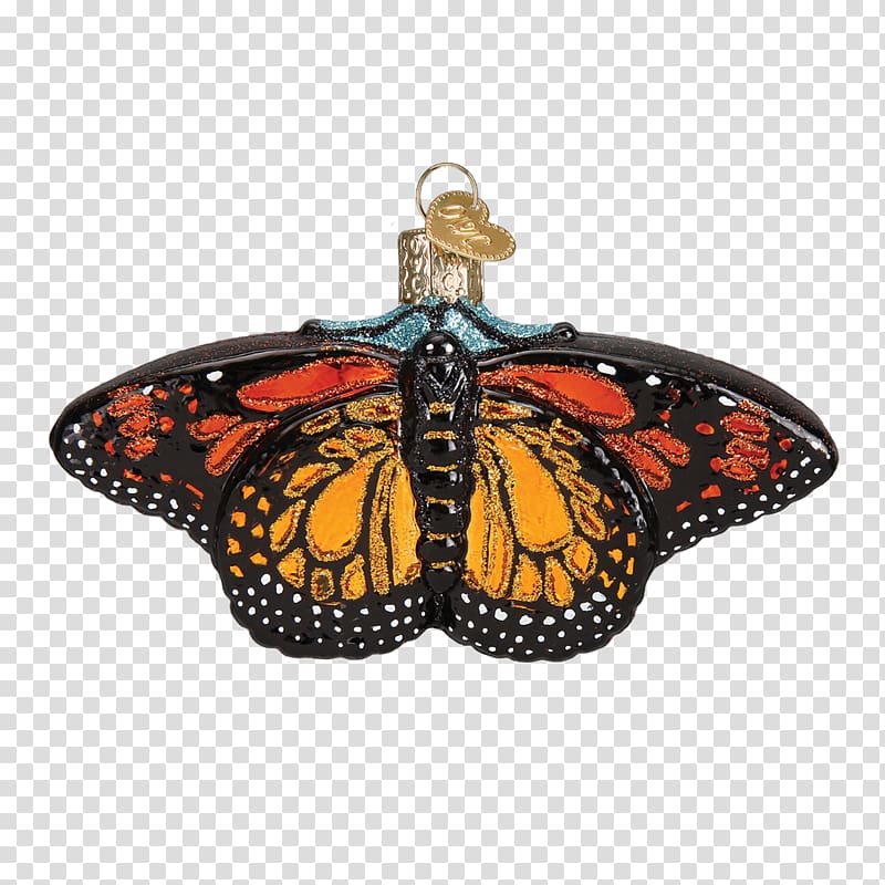 Christmas ornament Monarch butterfly Santa Claus Christmas tree Christmas Day, santa claus transparent background PNG clipart