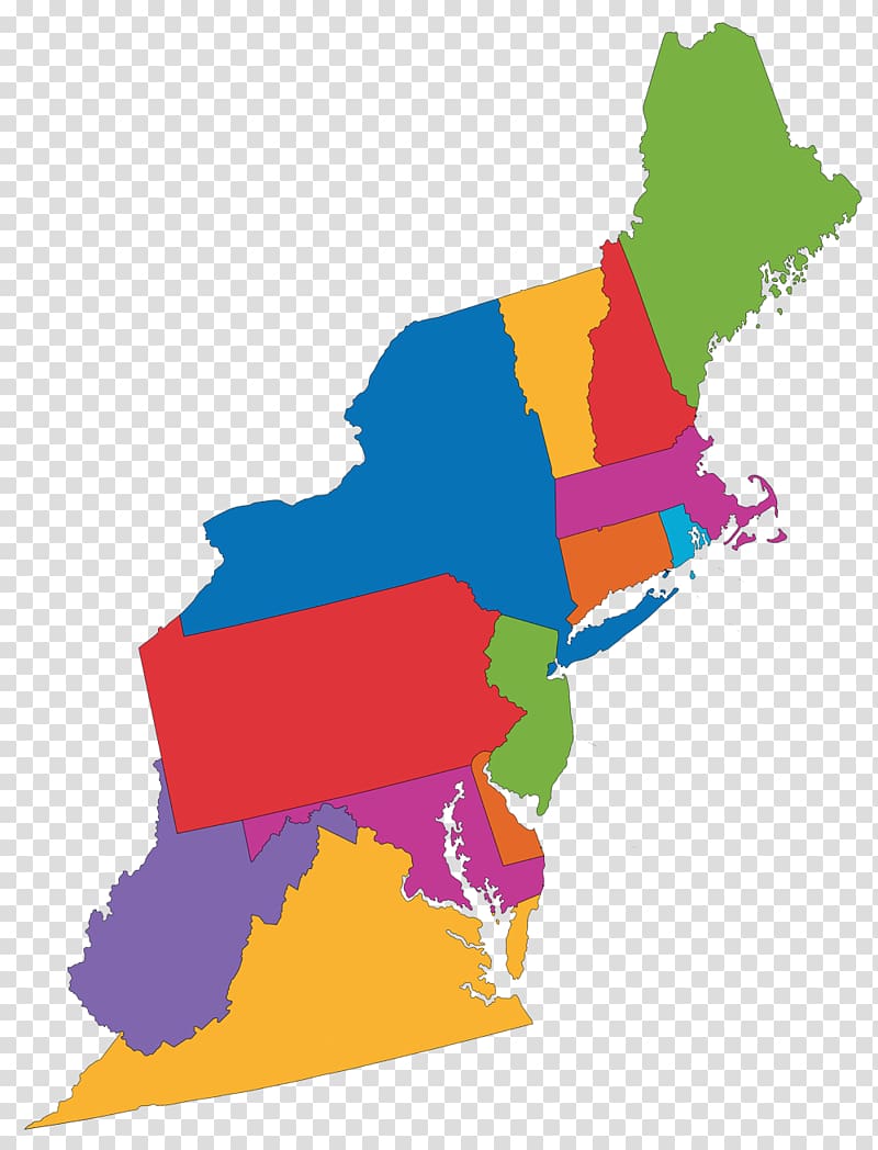Washington, D.C. New England Region New Jersey Nebraska, map transparent background PNG clipart