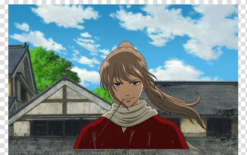 Okita Sougo Kenshin Himura Gintoki Sakata Gin Tama Rurouni Kenshin, Anime transparent background PNG clipart