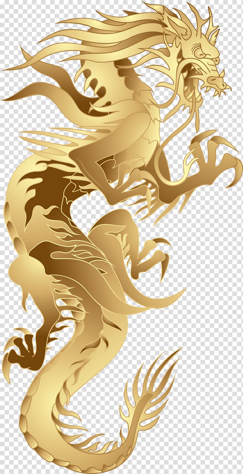 China Chinese dragon, China transparent background PNG clipart