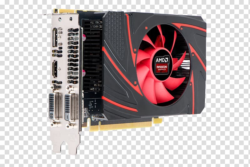 Graphics Cards & Video Adapters AMD Radeon Rx 200 series Radeon R9 295X2 Advanced Micro Devices, Radeon Hd 4000 Series transparent background PNG clipart
