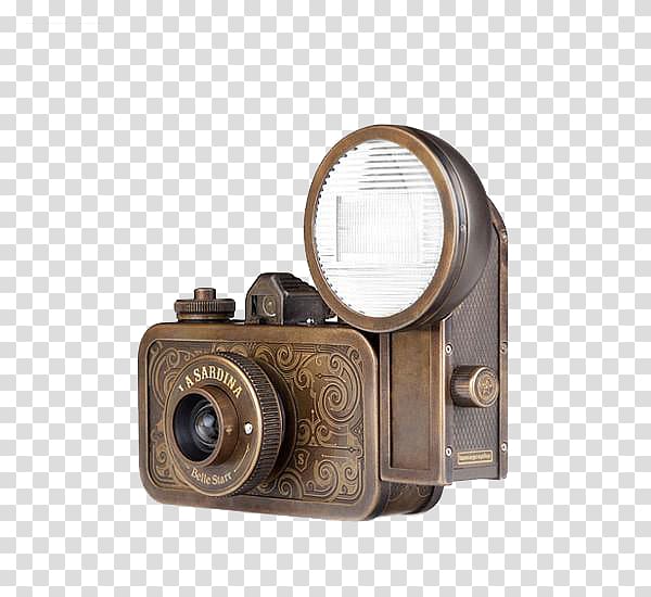 Los Angeles graphic film Camera Lomography Sardine, Retro simple camera transparent background PNG clipart