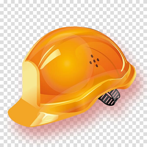 Helmet Hard hat Yellow, helmet transparent background PNG clipart