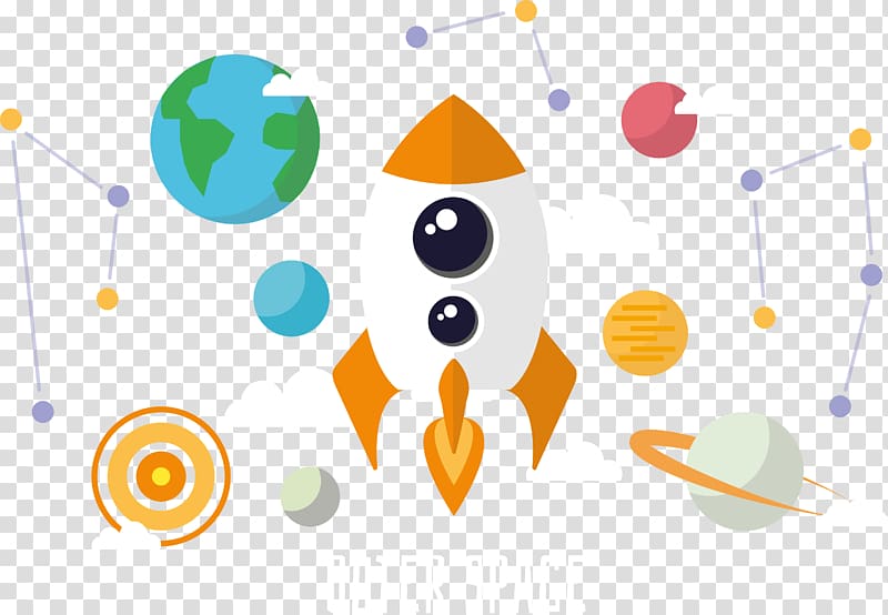 Rocket, cute rocket transparent background PNG clipart