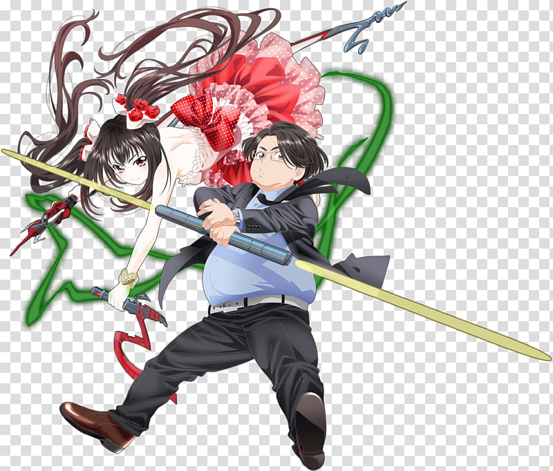 Anime GoHands Character Crunchyroll, swords transparent background PNG clipart