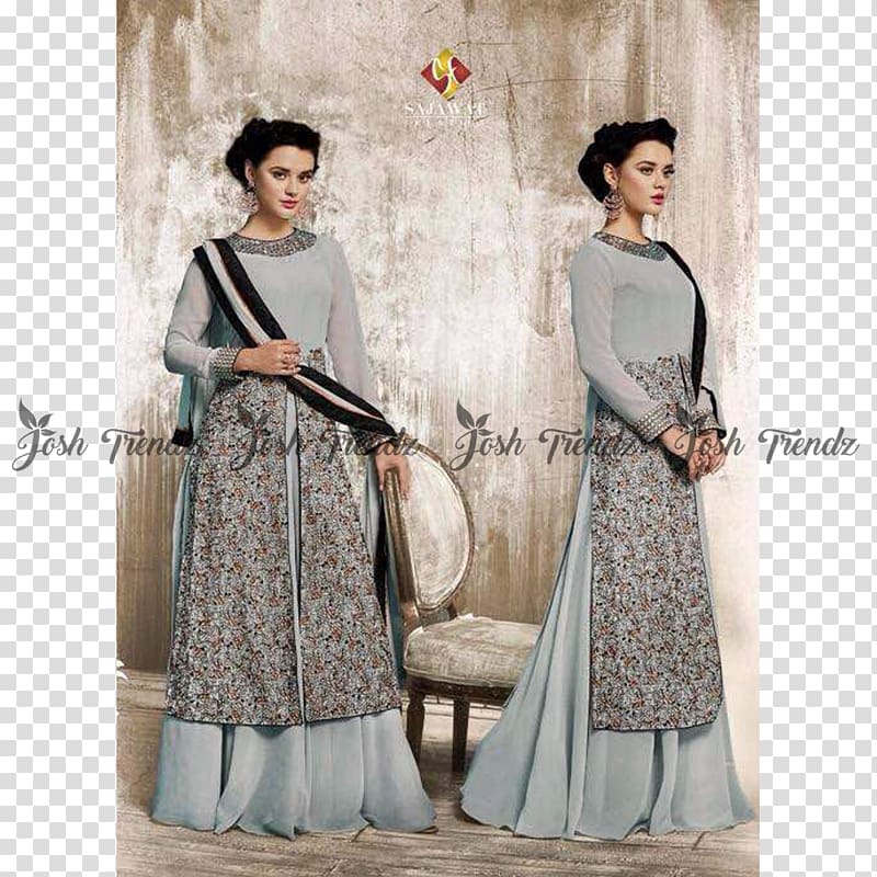 Shalwar kameez Anarkali Salwar Suit Georgette Choli Party dress, design transparent background PNG clipart