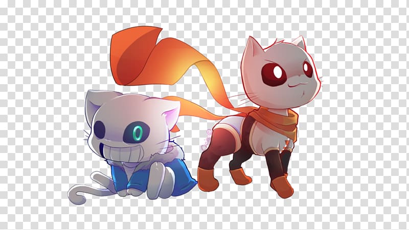 Undertale Cat Kitten Papyrus 1 Flowey, papyrus transparent background PNG clipart