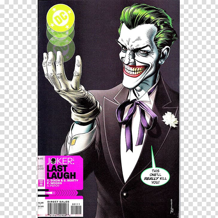Batman: the Joker\'s Last Laugh Joker Harley Quinn, joker transparent ...