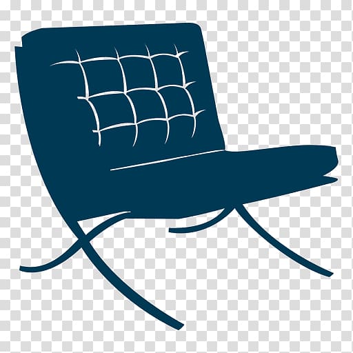 Barcelona chair Brno chair Furniture Barcelona Pavilion, chair transparent background PNG clipart