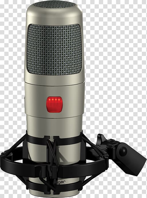 Behringer T-1 Studio Condenser Microphone Condensatormicrofoon Sound Recording and Reproduction, microphone transparent background PNG clipart