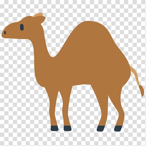 Dromedary Bactrian camel Emoji Emoticon Horse, Emoji transparent background PNG clipart