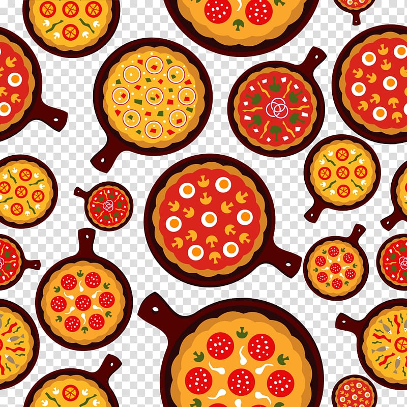 Pizza Fast food Italian cuisine Cartoon, Pizza transparent background PNG clipart