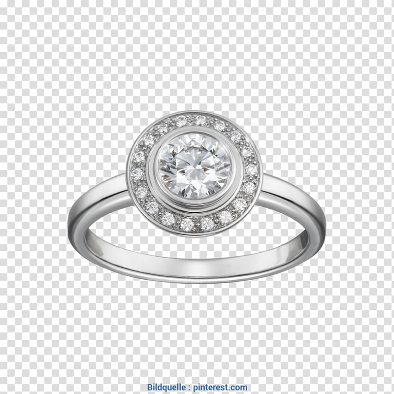 Earring Solitaire Engagement ring Cartier, Guy Diamond transparent background PNG clipart