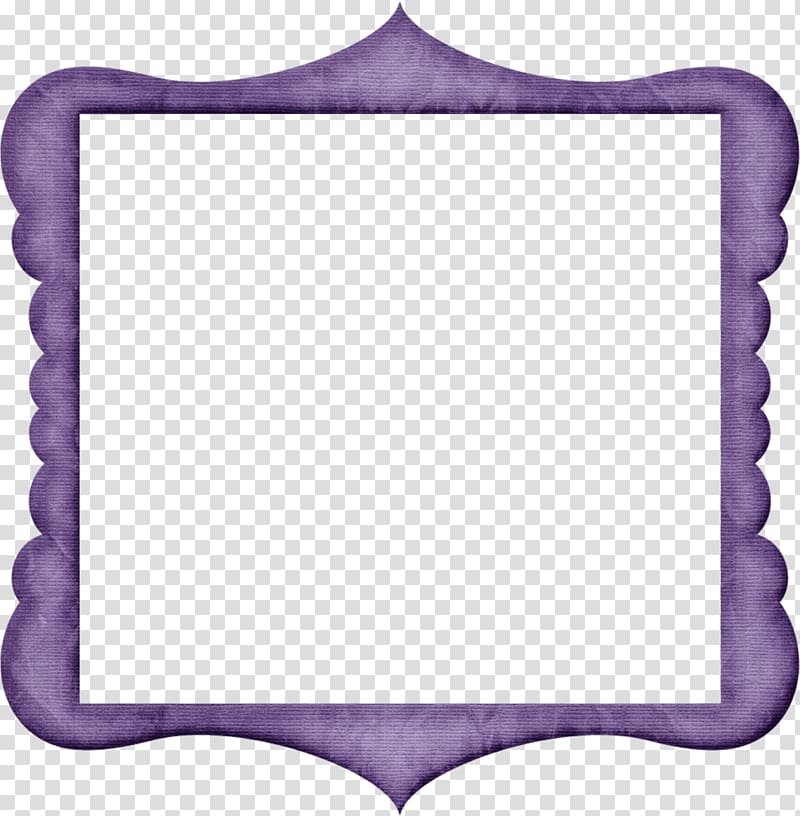 Frames Mirror Violet , heart frame transparent background PNG clipart