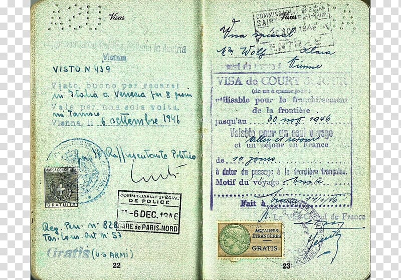 Document, Austrian Passport transparent background PNG clipart