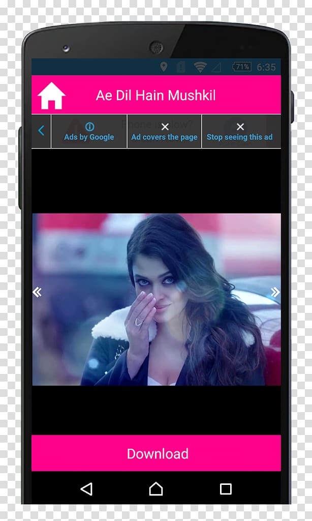 Aishwarya Rai Ae Dil Hai Mushkil Song Ring Smartphone, ring transparent background PNG clipart