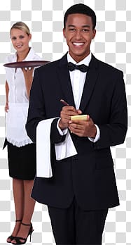 Waiter transparent background PNG clipart